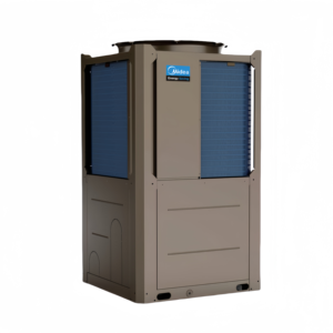 Pompe à chaleur air-eau électrique en acier inoxydable Midea à contrôle intelligent de la température pour la <span class=keywords><strong>maison</strong></span>, les hôtels commerciaux, les piscines - Product Image 1