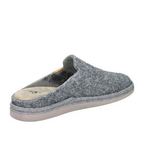 Pantuflas de invierno para hombre Salvi, color gris, 47L-000, zapatos de interior de fieltro - Product Image 5