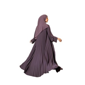 S-length Women's Adults Southeast <strong>Asian</strong> Pleated Polyester <strong>Maxi</strong> Cardigan <strong>Dress</strong> 2026 - Product Image 4