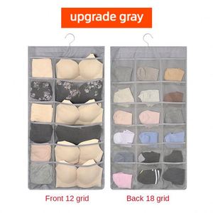 En Oferta: Bolsas de Almacenamiento de Doble Cara para Armario, Bolsa Colgante para Ropa Interior, Bolsa Organizadora de Calcetines para Dormitorio, Bolsa de Pared para Ropa - Product Image 3