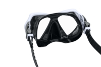 Pour Bestway 22075 Dominator Pro masque de plongée demi-visage Double lentille pour équipement de sports nautiques en vente