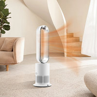 Ventilateur de bureau sans pales chaud et froid intégré, breveté, avec chauffage PTC, silencieux, pour les propriétaires de marques européennes