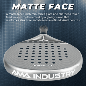 Raquetas de Pádel con Cabeza de Control Extra, Personalizadas al por Mayor, OEM 2026, Forma Redonda Premium, Núcleo de Espuma EVA de Calidad Inigualable - Product Image 4