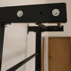 Venta al por mayor de acero comercial barra <span class=keywords><strong>horizontal</strong></span> barras paralelas hogar interior entrenamiento multifuncional <span class=keywords><strong>escalera</strong></span> sueca Barra de puesto de madera - Product Image 3