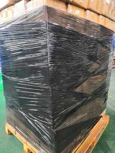 High Quality 18" Black Pallet Wrapping Manufacturer Factory Price <b>Stretch</b> Foil <b>Stretch</b> <b>Wrap</b> Film Shrink <b>Wrap</b> Roll - Product Image 6