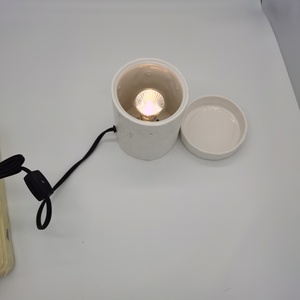 Chauffe-cire électrique en céramique Elong Wholesale, brûleur <span class=keywords><strong>de</strong></span> bougies sans flamme, diffuseur d'huiles parfumées et d'encens avec veilleuse - Product Image 4
