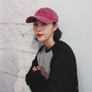 Wholesale Vintage Cotton Washed Distress Denim Sports <strong>Caps</strong> Plain 6 Panel Men Dad Hat Custom Logo Embroidery Baseball <strong>Cap</strong> - Product Image 3
