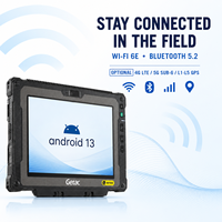 Getac ZX80 Panel PC Resistente a Tres Factores Adversos para Uso en Servicios Públicos, Logística y Vehículos, Pantalla 1920x1200, Qualcomm, 12GB RAM, 256GB de Almacenamiento