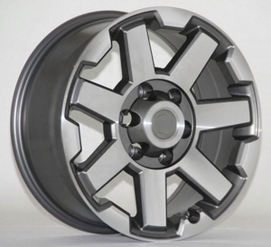 ขอบล้ออัลลอย17นิ้วสำหรับรถยนต์โดยสาร Toyota TRD สำหรับ Land cruiser/prado Tacoma 6*139.7 FJ Cruiser HILUX Sequoia <span class=keywords><strong>T100</strong></span> SW4 - Product Image 5