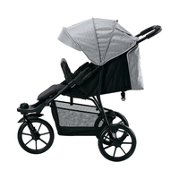 Poussette de luxe portable et pliable légère 2025 pour bébé, poussette de jogging 3 roues pour bébés de 6 mois à 3 ans