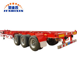 <span class=keywords><strong>2</strong></span>/<span class=keywords><strong>3</strong></span>/4 ejes 30-50 toneladas chasis esqueleto Semi remolque - Product Image 4