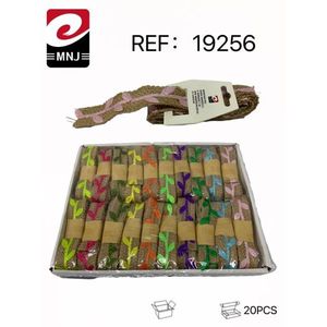 Cinta Arpillera Seven Colored Linen Rolls 20Pcs Craft Supplies - Product Image 1