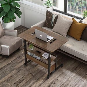 Mesa Ajustable para Portátil a Precio <span class=keywords><strong>de</strong></span> Fábrica, <span class=keywords><strong>Escritorio</strong></span> Móvil para Computadora, <span class=keywords><strong>Escritorio</strong></span> <span class=keywords><strong>de</strong></span> Estudio <span class=keywords><strong>de</strong></span> Madera para Dormitorio, Hogar y Oficina - Product Image 2
