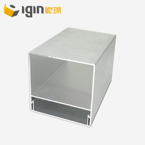 Tube carré en aluminium Igin 80x80-100x100mm poli, série 6000, pour l'industrie de la construction et de la décoration - Product Image 2