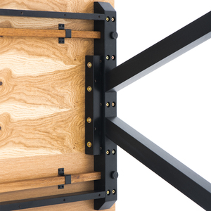 Phong cách Bắc Âu tất cả bàn ăn gỗ sồi trung cổ căn hộ nhỏ hộ gia đình bàn xoay cao cấp tro ăn nhà văn phòng - Product Image 6