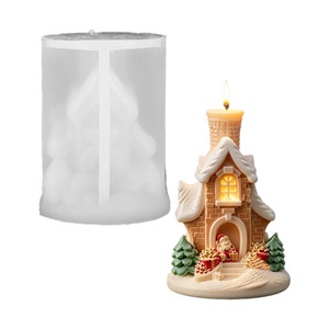 Christmas <b>Candle</b> Making Kit DIY <b>Candle</b> Mold <b>Set</b> festive home decor craft supplies - Product Image 1