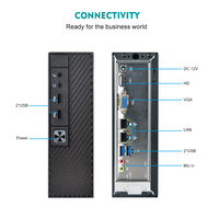 Mini PC Piesia Mini ITX con Intel Alder Lake-N N100 N200 N305, Mini PC Thin Client con DP/VGA/LVDS, DDR5, PC Industrial