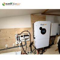 Système d'énergie solaire complet hybride 12kw 120v 240v phase divisée version américaine système d'énergie solaire 10kw 20kw
