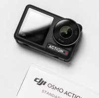 Action 4 冒险组合 4K 20M 防水视频博客相机 双屏 155 度广角夜视水平稳定防抖