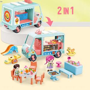 Giocattoli per auto ristorante alimentati ad attrito altri giochi finti cucina cibo per bambole in età prescolare accessori da cucina - Product Image 4