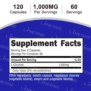 Private Label L-<span class=keywords><strong>Citrulline</strong></span> Capsules 1000Mg Pre-Workout <span class=keywords><strong>Supplement</strong></span> L-<span class=keywords><strong>Citrulline</strong></span> Capsules - Product Image 4