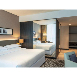 Conjunto de muebles de dormitorio de Hotel de lujo moderno directo de fábrica conjunto de muebles de habitación de Hotel personalizado - Product Image 3