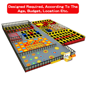 Parc de trampoline sautant pour enfants en intérieur, installation d'escalade de balles océaniques pour amusements scolaires à vendre - Product Image 6