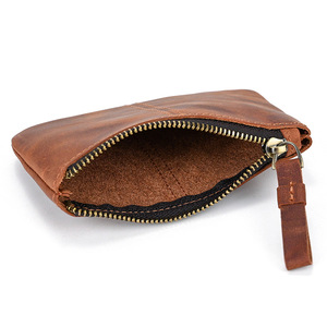 2025 cuero genuino transfronterizo hombres y mujeres Casual pequeña cartera primera capa cuero <span class=keywords><strong>de</strong></span> vaca monedero <span class=keywords><strong>TikTok</strong></span> artículo caliente - Product Image 4