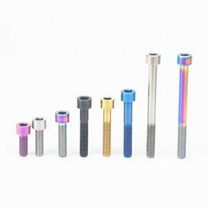 SDPSI DCT M5 Metrisches Gewinde Länge 10/12/15/16/18/20/22/25/30/35/40mm GR5 TC4 Titan-Schrauben für Fahrrad-Schalthebel und Umwerfer - Product Image 2