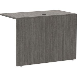 Alera Valencia Series Reversible Return/Bridge Shell 42w X 23.63d X 29.5h Gris Metal 42w X 23.63d X 29.5h Gris - Product Image 6