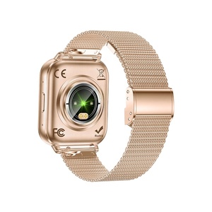 Elegante <span class=keywords><strong>Smartwatch</strong></span> IW06 per Donne <span class=keywords><strong>con</strong></span> Schermo HD da 1,83", Monitoraggio del Ciclo Femminile, Chiamate BT, <span class=keywords><strong>Cinturino</strong></span> in Maglia d'<span class=keywords><strong>Acciaio</strong></span> - Product Image 4