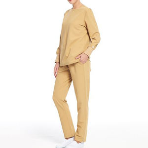 Tenues d'infirmières sur mesure en polyester et coton, blouses bleues, uniformes d'infirmières, blouses de laboratoire, tenues de travail de qualité supérieure à prix abordable - Product Image 1