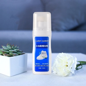 Kit per la Cura delle Scarpe Bianche da 100 ML - Sbiancante, Smacchiatore, Gel Lucidante, <span class=keywords><strong>Crema</strong></span> Impermeabile, Antiscivolo, Resistente all'Usura per Sneakers - Product Image 1