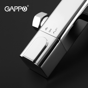 Gappo-Sistema de ducha de estilo moderno, mezclador de <span class=keywords><strong>grifo</strong></span> de baño <span class=keywords><strong>con</strong></span> <span class=keywords><strong>termostato</strong></span>, G2491, 1 Juego - Product Image 4