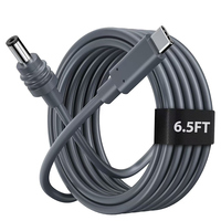 Starlink Mini Auto-Ladegerät 12V Koaxialkabel DC-Stecker 18AWG USB-C PD QC 3.0 Anschlüsse