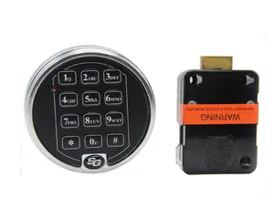 Smart lock Norme Europee Cina Fornitore Affidabile Blocco Della Tastiera Elettronica SG6124 per cassetta di sicurezza/pistola cassaforte/vault/banca