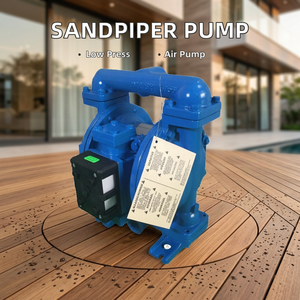 Pompe pneumatique à double diaphragme Warren <span class=keywords><strong>Rupp</strong></span> Sandpiper 1-1/2'' AM OEM basse pression, membrane NBR, aluminium, 500 HP - Product Image 5