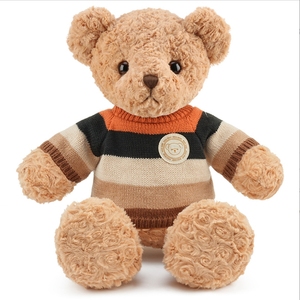 Đội trưởng Gấu tiếp viên gấu thí điểm đồ chơi sang trọng đồng phục kích thước nhỏ hàng không không khí Trung Quốc búp bê có thể là logo - Product Image 5