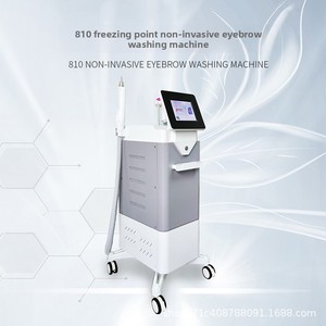 810 tất cả-trong-một máy 7D cho lông mày xăm trẻ hóa da không đau Đen ABS Thẩm mỹ viện đặc biệt AU cắm điểm đóng băng - Product Image 4