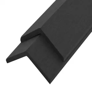 WPC composite decking corner trims wpc corner line L shape external protection