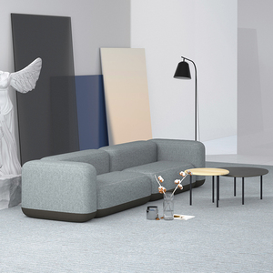 Set di Mobili per <span class=keywords><strong>Ufficio</strong></span> in Pelle dal Design Moderno Poltrone Sedia a 1 Posto Divano per Reception - Product Image 1
