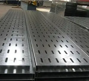 European Perforated Cable Tray European Standard Pallet Loose Aluminum Alloy Stainless Steel Cooling Perforated Cable Tray