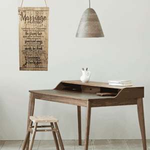 Décoration murale moderne polie Citation inspirante Thème de l'amour Plaque en bois - Product Image 6