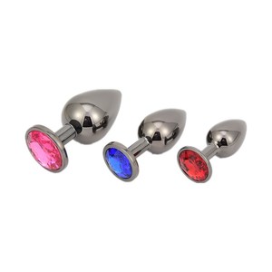 Gran oferta, juguete sexual de uso Popular, tapón Anal de aleación de aluminio, Color de pistola, juego de productos personaliza - Product Image 2