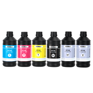 คุณภาพสูง 8 สี LED Uv กลางแจ้งเครื่องพิมพ์หมึกสําหรับ Tx 800 Xp 600 Dx5 Dx6 Dx4 Dx4/5/7 หัวพิมพ์หัวพิมพ์บนโลหะ - Product Image 1