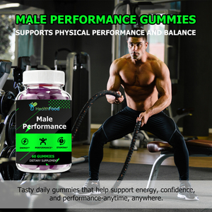 Hot Sale Male Performance Gummies with Total Carbohydrate Support healthy Muscle Tasty Maintain Performance Gummies - Product Image 6