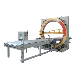 CTR-200BD Horizontal Type Wrapper Fully Automatic Orbital Horizontal Pallet Stretch Wrapping Machine Horizontal Wrapping Machine
