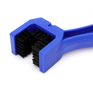 Brosse de nettoyage pour chaîne de moto et de vélo, accessoires de nettoyage pour chaîne de vélo, brosse à tête carrée pour cheveux - Product Image 6