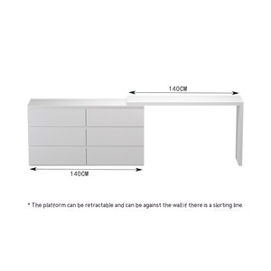 Bàn Trang Điểm Bắc Âu 2022 Tủ Đựng Đồ Tối Giản Hiện Đại Phòng Khách Phòng Ngủ Bàn Trang Điểm Tiết Kiệm Một Chiếc - Product Image 2