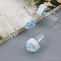 Flacon pharmaceutique en verre de 3ml 5ml 7ml 10ml 15ml 20ml pour injection avec bouchon en caoutchouc Flacon en verre de médecine en poudre lyophilisée